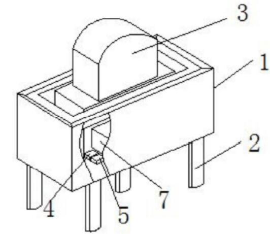 一種具有降噪功能的撥動開關(guān)